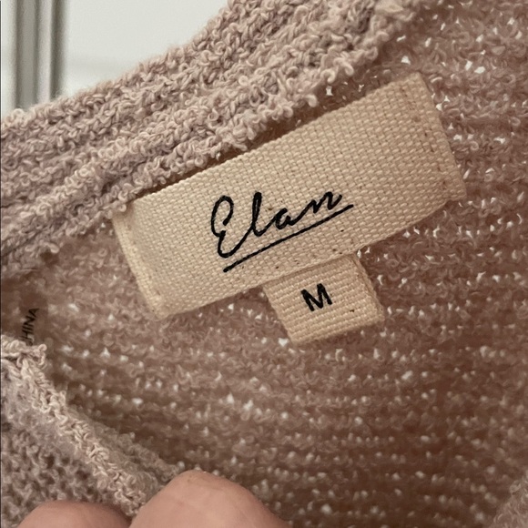 Elan Beige and White Maxi Dress - Picture 2 of 3